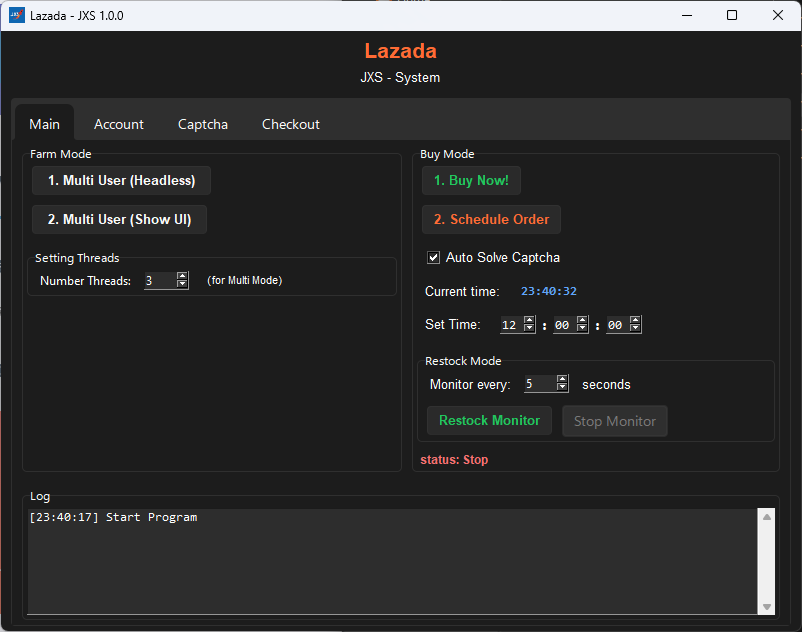 ภาพรวมโปรแกรม
